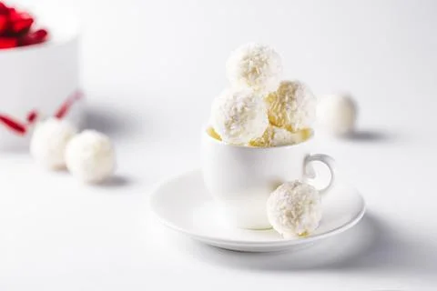 Coconut candy Stock Photos