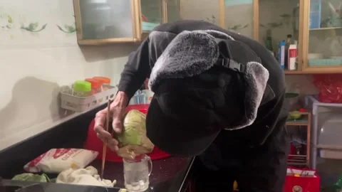 Coconut chopper Stock Footage 300233517