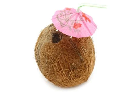 Coconut cocktail Foto stock