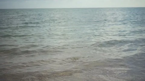 Coconut Dives into the Sea. Slow Motion Stock Footage 59149354