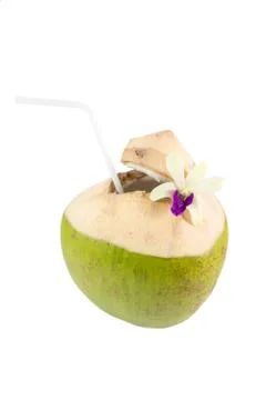 Coconut drink Stock Photos