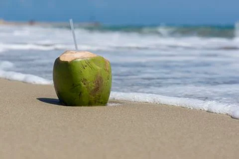 Coconut drink Stock Photos