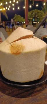 Coconut drink Stock Photos