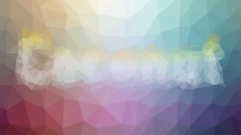 Coconut fade techno tessellating looping animated polygons Stock Footage 109214810