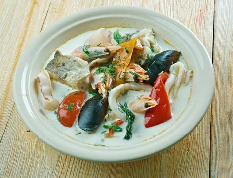 Coconut Fish Chowder Coconut Fish Chowder.Asian cuisine Copyright: xZoonar... Stock Photos