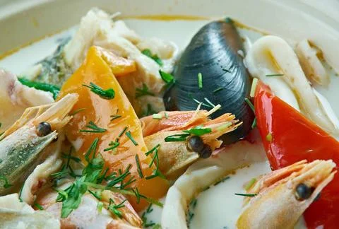 Coconut Fish Chowder Coconut Fish Chowder.Asian cuisine Copyright: xZoonar... Stock Photos