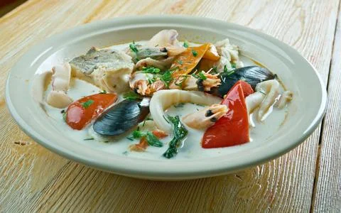 Coconut Fish Chowder Coconut Fish Chowder.Asian cuisine Copyright: xZoonar... Stock Photos