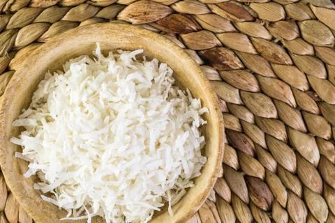 Coconut flakes Stock Photos