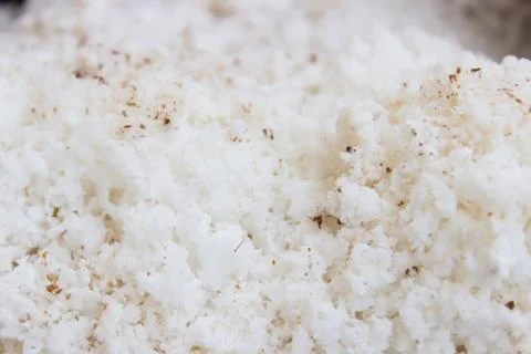 Coconut flakes ; shredded coconut Stock Photos