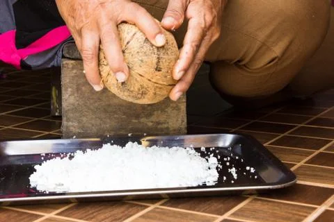 Coconut grater Stock Photos