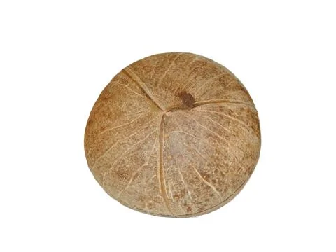 Coconut isolated on white background Fotos de archivo