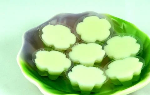 Coconut jelly Stock Photos