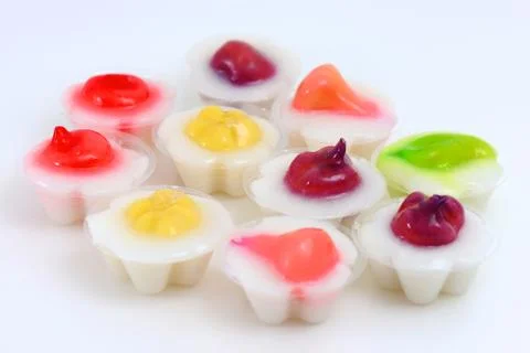 Coconut jelly Stock Photos