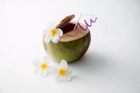 Coconut Juice Stock Photos