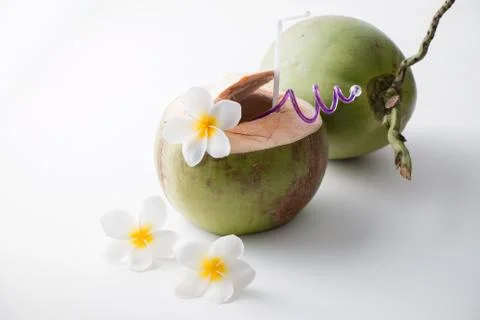 Coconut Juice Stock Photos