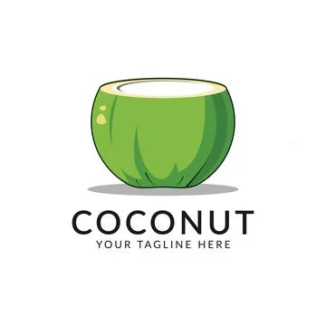 Coconut Logo template vector illustration Stock-Illustration