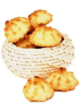 Coconut Macaroons Stock Photos