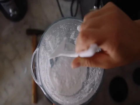 Coconut Milk Clip Stock Footage 78378845