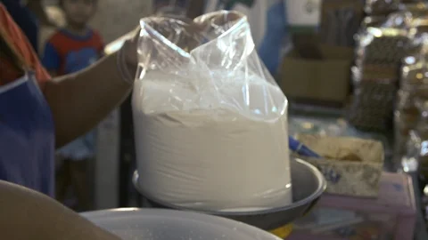 Coconut milk Stock Footage 108603290