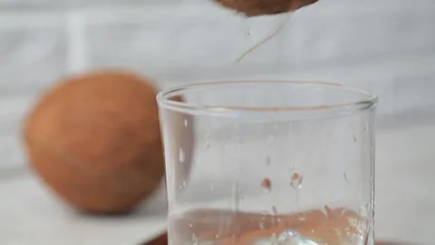 COCONUT MILK Stock Footage 155549981