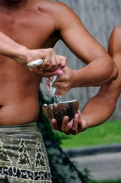 Coconut milk 스톡 사진