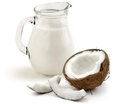 Coconut milk Stock Photos