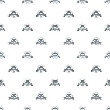 Coconut pattern vector seamless イラスト素材