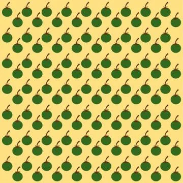 Coconut seamless pattern background.Colorful wallpaper vector illustration an Stock Illustration
