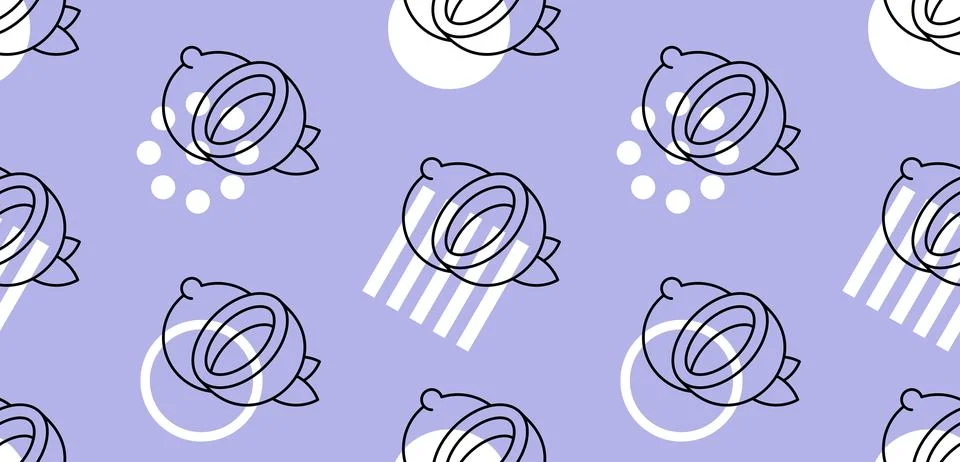 Coconut seamless pattern 스톡 일러스트