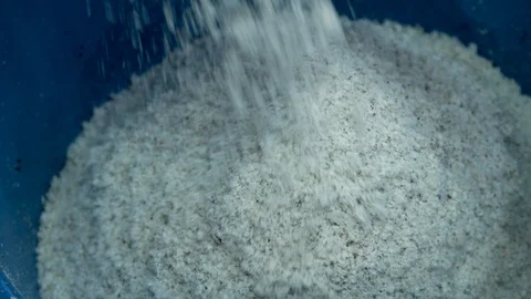 Coconut shavings Stock Footage 108576535