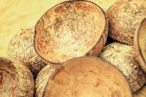 Coconut Shell Stock-Fotos