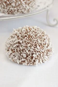 Coconut Snowballs Stock Photos