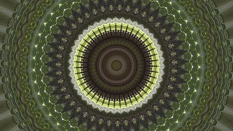Coconut tree bottom view kaleidoscope. Stock Footage 332591268