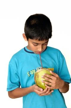 Coconut water Stock Photos