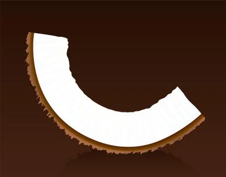 CoconutPiece Free Stock Illustration