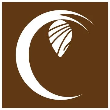Cocoon icon illustration design Stock Illustration