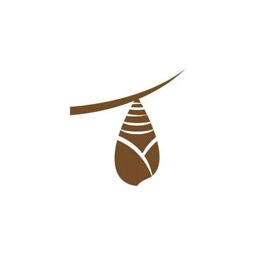 Cocoon illustration Illustrazione stock