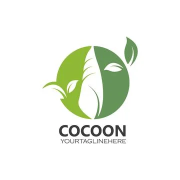 Cocoon vector icon illustrtion design Stock Illustration