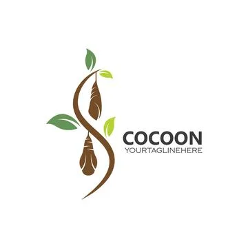 Cocoon vector illustrtion design Stock Illustration
