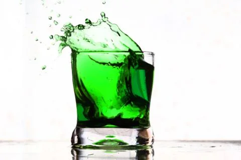 Coctail drink splash Stock Photos