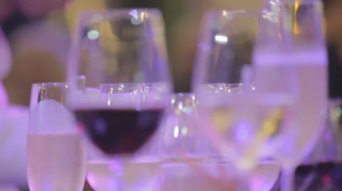 Coctail party bartender wine Stock Footage 64904329