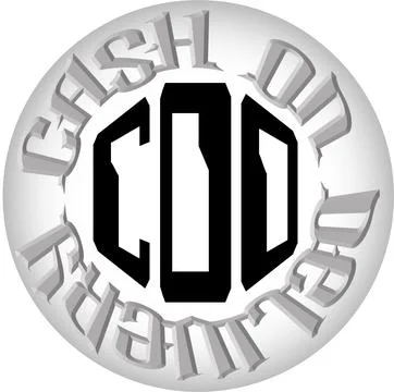 COD - Cash on delivery Stock Illustration