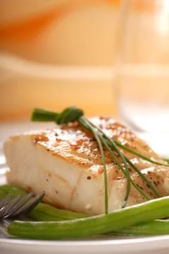 Cod filet Stock Photos