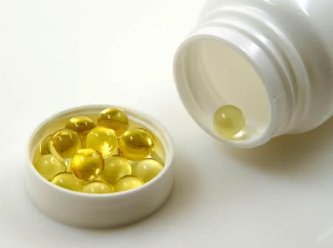 Cod-liver oil Foto stock