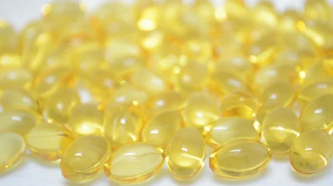 Cod Liver Oil - Series of Shift Focus Stock Footage 36793567