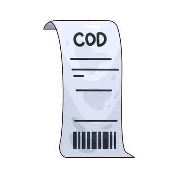 COD Receipt illustration Illustration