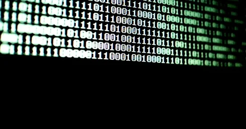 Code animation technology development and hacking encrypted security 스톡 동영상 334021515