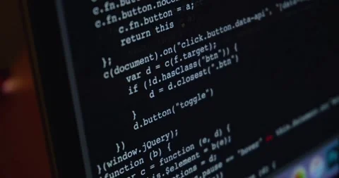 Code animation technology development and hacking encrypted security Stock Footage 334021784
