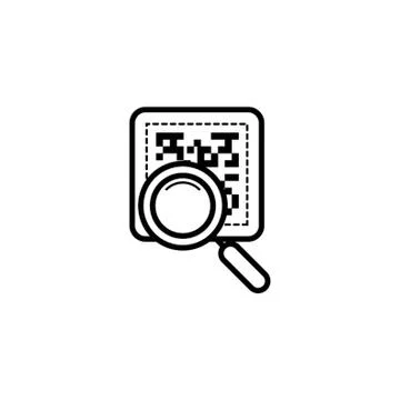 Code bar scan concept Stock-Illustration