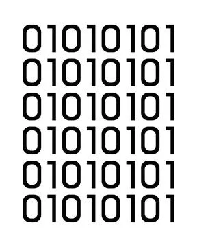 Code binary icon Stock Illustration